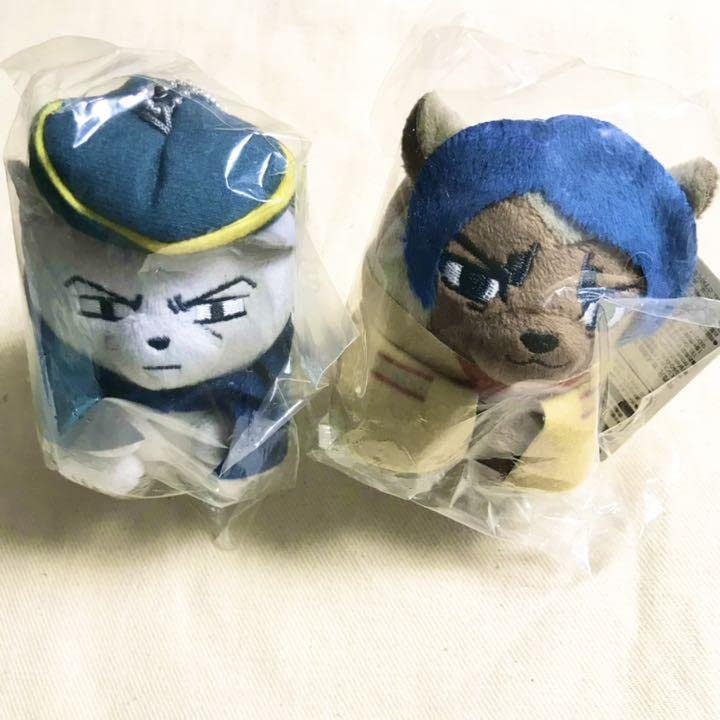 ゴールデンカムイどうぶつフォーゼ　月島　鯉登　小サイズ　ぬいぐるみセット Amazon.co.jp: 月島 鯉登 どうぶつフォーゼマスコット ゴールデン