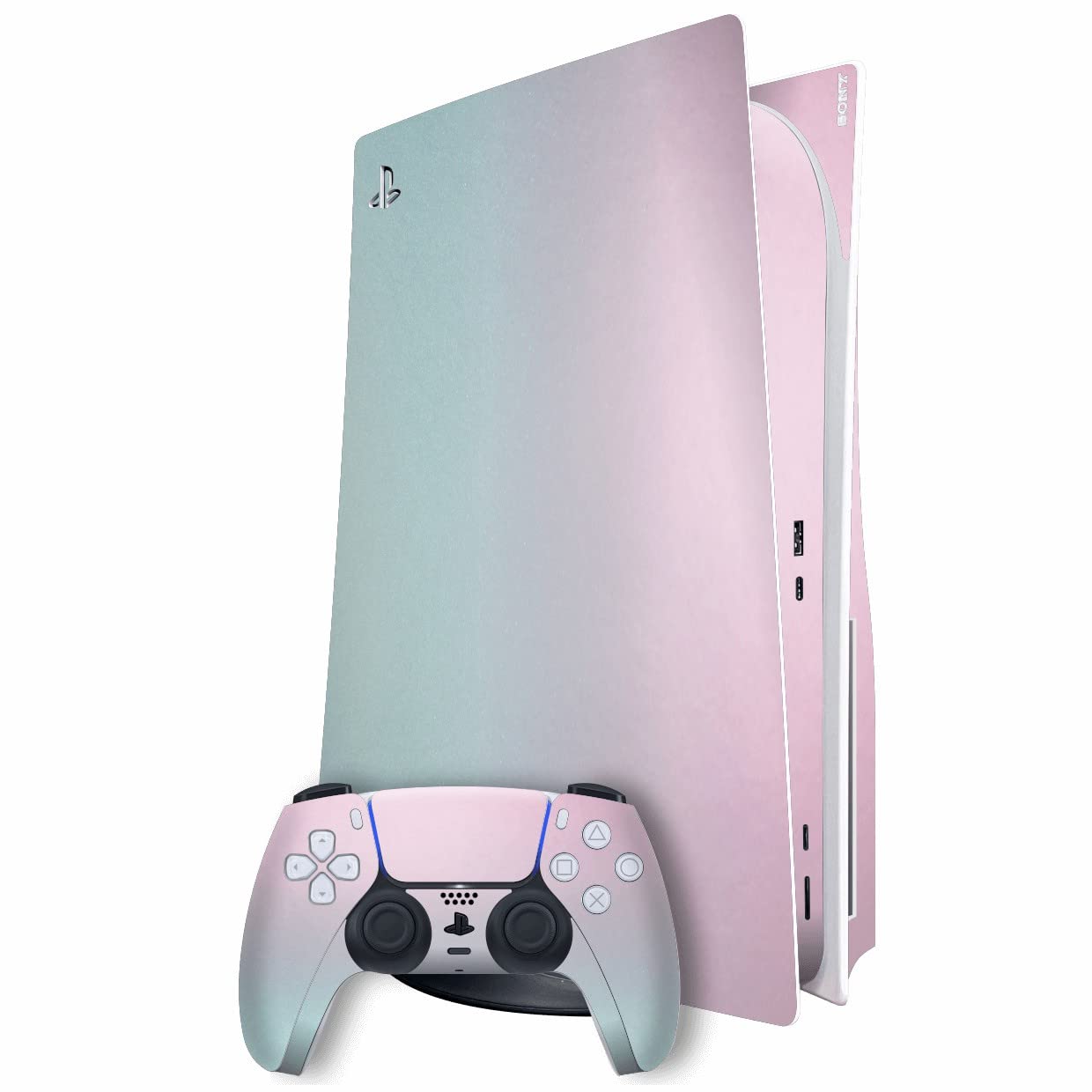 GADGETS WRAP Printed Vinyl Skin Sticker Decal Wrap Compatible with PlayStation 5 (PS5) DISC Edition - Chameleon Amethyst Matt Metallic Skin Multicolor (B0BW5J8S45) Amazon Price History, Amazon Price Tracker