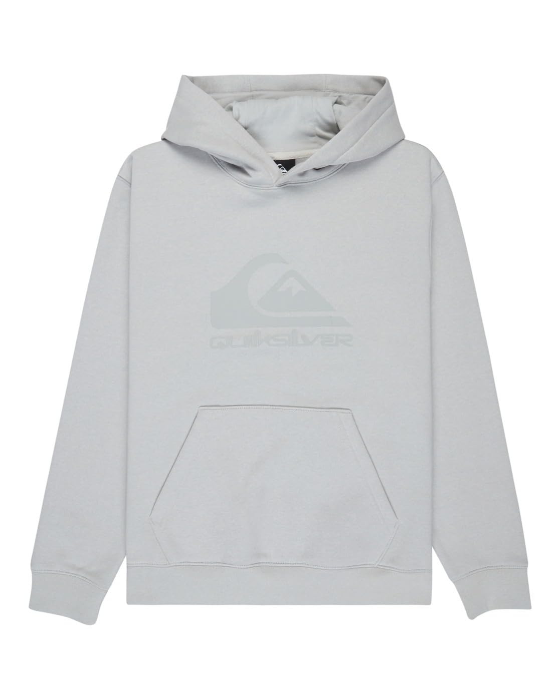 Quiksilver Printed Fleece Hoodie Grey 8Y (126Cm)
