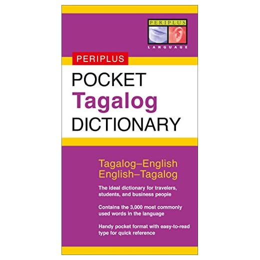 Pocket Tagalog Dictionary: Tagalog-English English-Tagalog (Periplus Pocket Dictionaries)