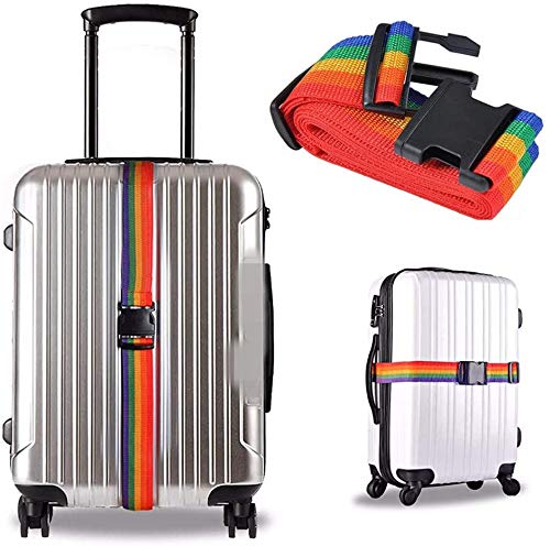 Cinghie Regolabili Bagagli Cinghie Valigia 4 Pezzi - Regolabili 190cm Per Viaggi Cinghia