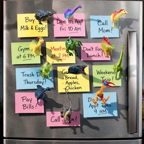 Imanes Decorativos Dinosaurio 12-Pack 3D miniatura 3