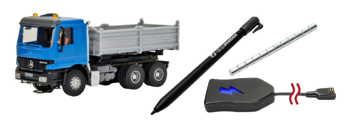 CarMotion Basis Startset 8000 MB ACTROS Muldenkipper mit Rundumleuchten