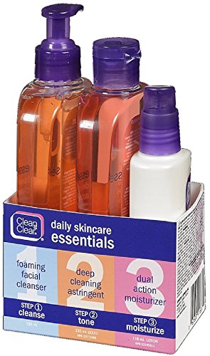 Clean & Clear Daily Acne Skincare Essentials Set