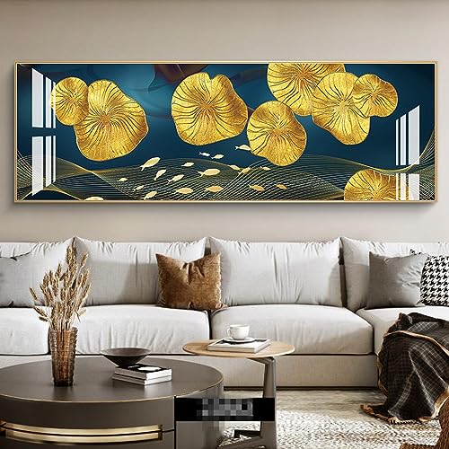 Toile Feng Shui Carpe Doré pour Créer une Ambiance Zen et Relaxante dans Votre Chambre