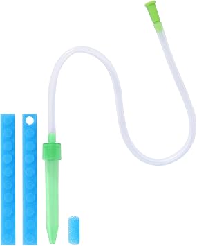 Nasal Aspirator for Baby with 20 Hygiene Filters, Reusable Infant Nose Cleaner, Easy to Use and Clean, 0+Newborn-Portable for Both Travel and Home Use-Green