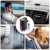 Smart Car Air Freshener, Rechargeable Air Vent Clip, Smart Car Air Outlet Oil Diffuser, Ultrasonic Car Interior Atomizer With Vegetable Oil #4