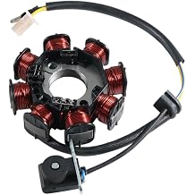 Stator Coil Compatible With AX125 Fury 125R Kaze Hit AN112 R VR ZX130 Xcite 21003-0040
