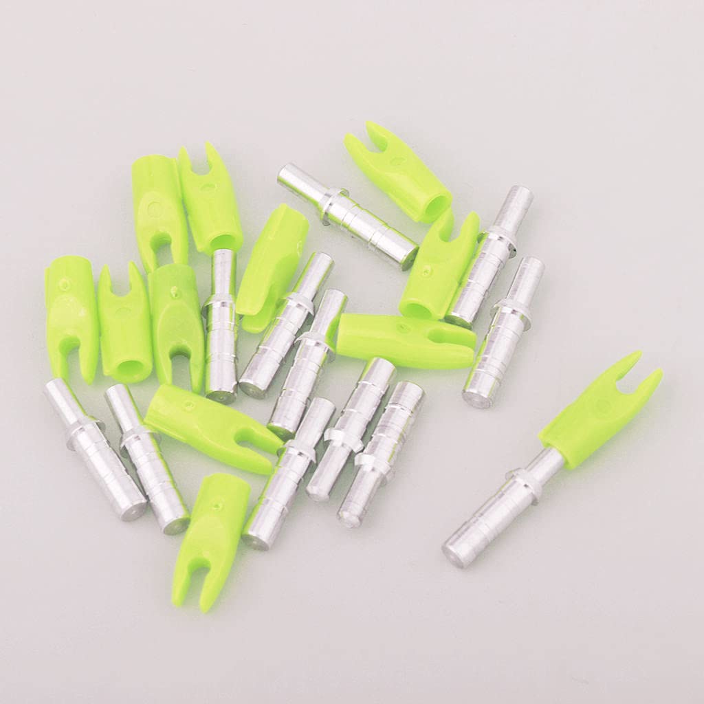 Sharplace 12 Encoches de de de à L' en Plastique pour Arbre de Flèche ID 4.2mm