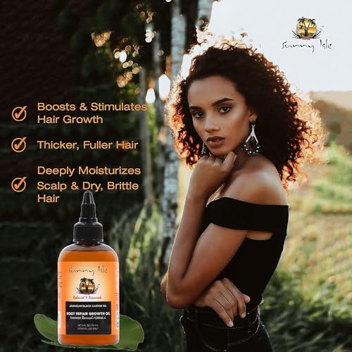 Revitalize Your Tresses: The Magic of Sunny Isle Jamaican Black Castor Oil for Hair Repair and Growth