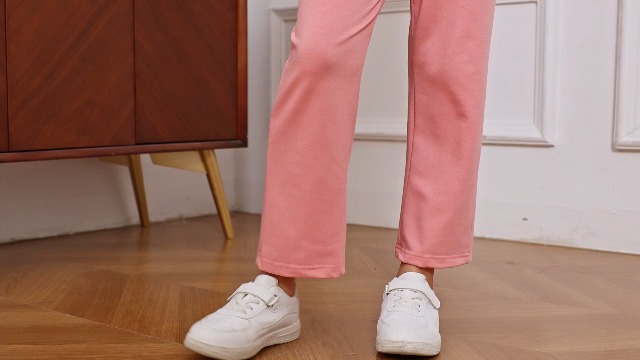 Amazon.com: LessonZoo 3 Pack Girls Sweatpants Straight Leg Ribbed