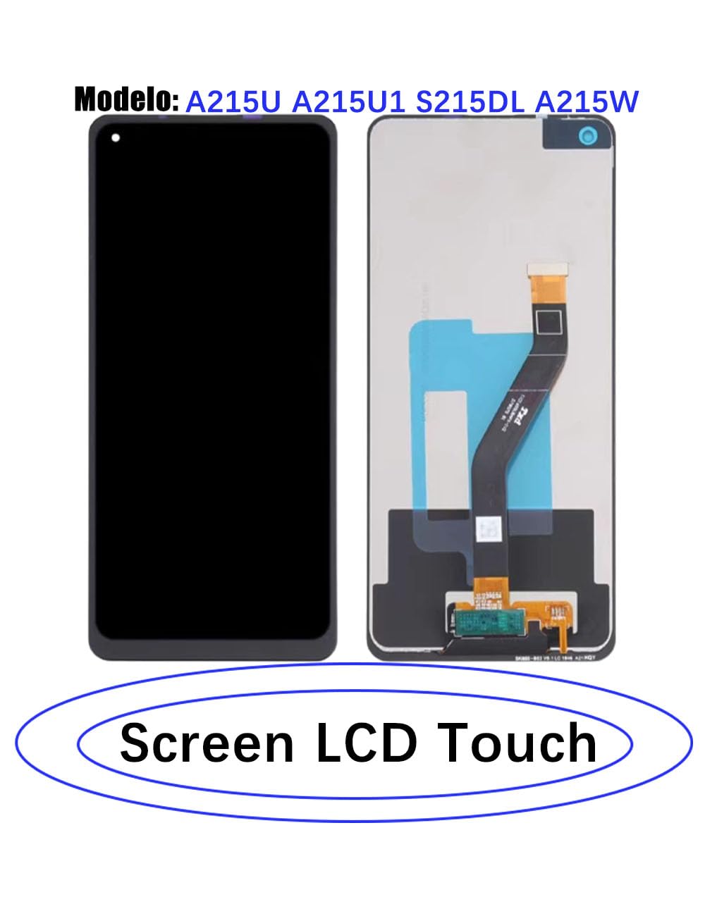 Screen Replacement for Samsung Galaxy A21 A215U A215U1 S215DL A215W LCD Display Touch Digitizer Assembly + Tools
