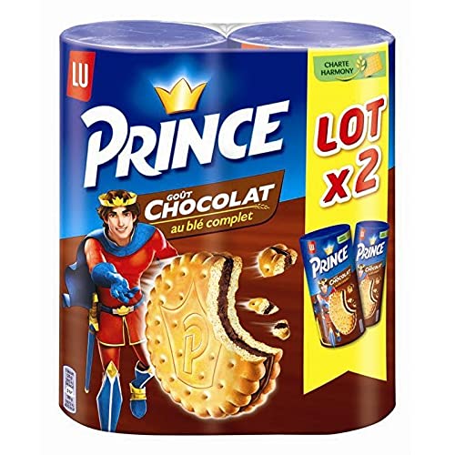 LU PRINCE - Prince Chocolat 600G - Lot De 4 - Offre Special