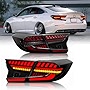 New Taillight for 2021 Honda Accord Tail Lights V4 2018-2022 Accessories Smoke Animation Back Light Assembly Led Sequential Turn Signals Dynamic Startup Custom Replacement Retrofit Lamp (Audi Style S)