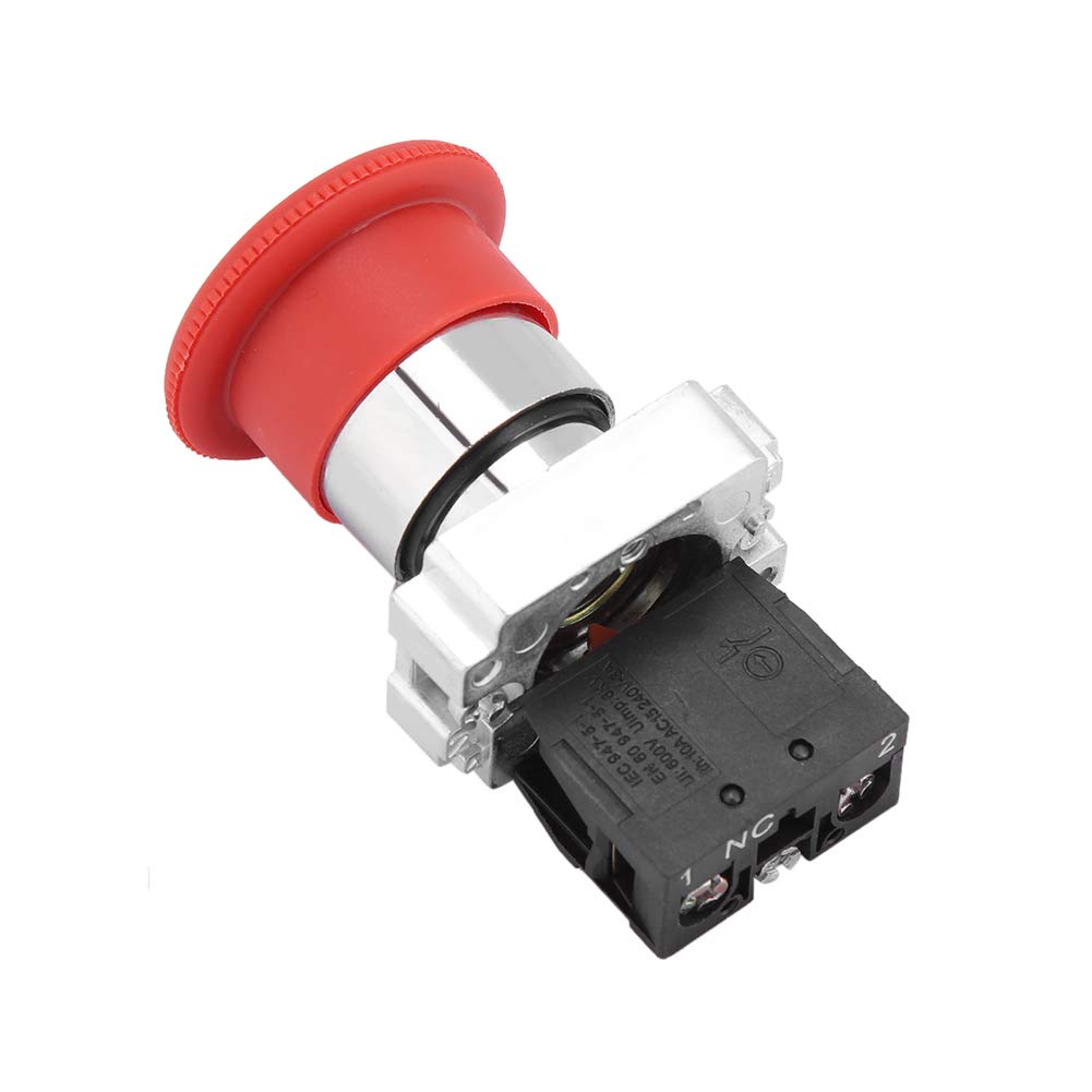 Buy Compact Emergency Stop Push Button Switch 240V3A 22mm Switch