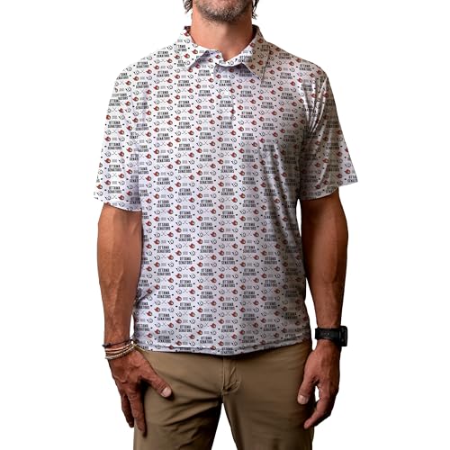 Blue 84 Polo performance NHL manches courtes hommes blanc