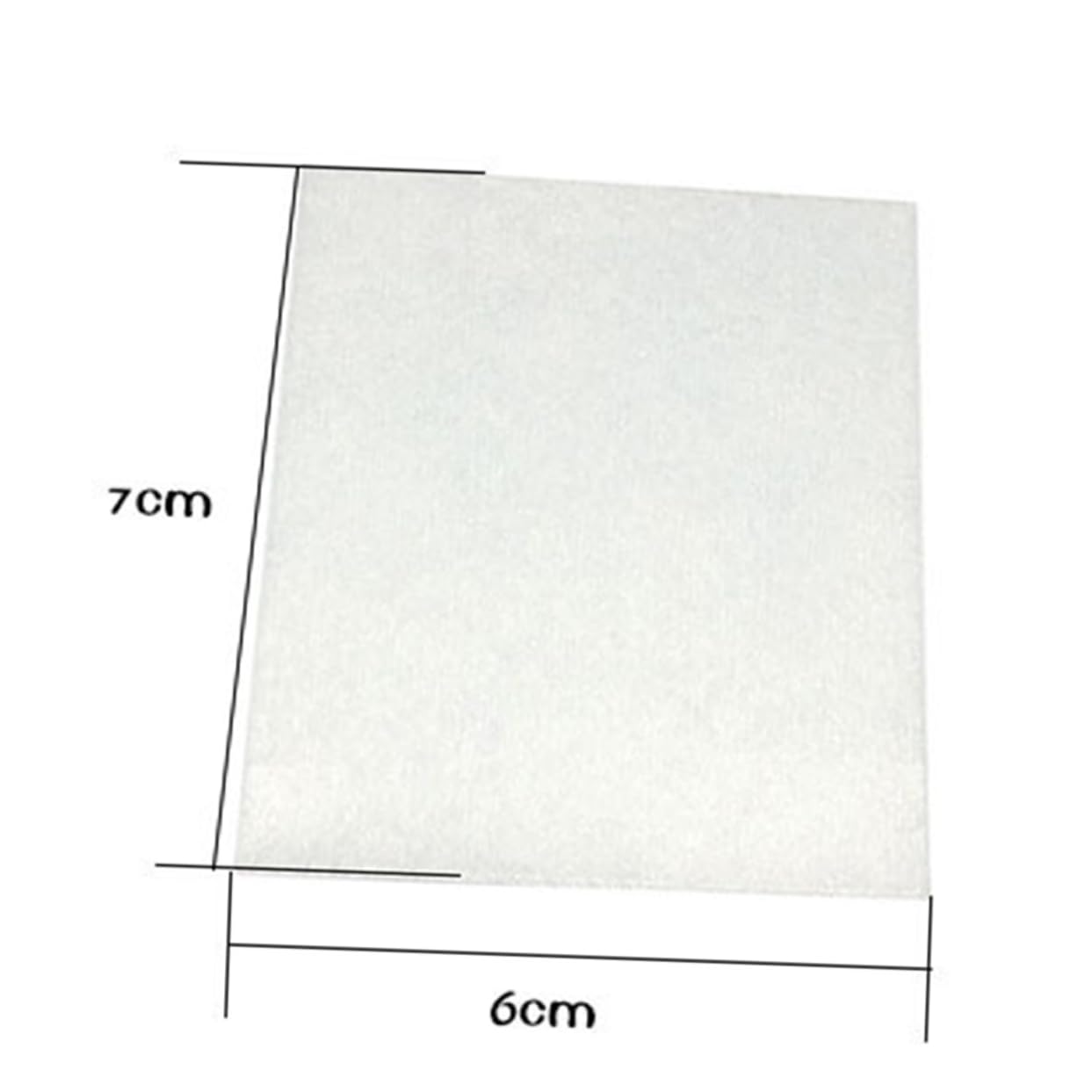 FOMIYES 100pcs Makeup Remover Pads Plastic Box Single Layer Cosmetic Cotton Pads White Gentle Nail Polish Remover for Convenient Skin Friendly Use