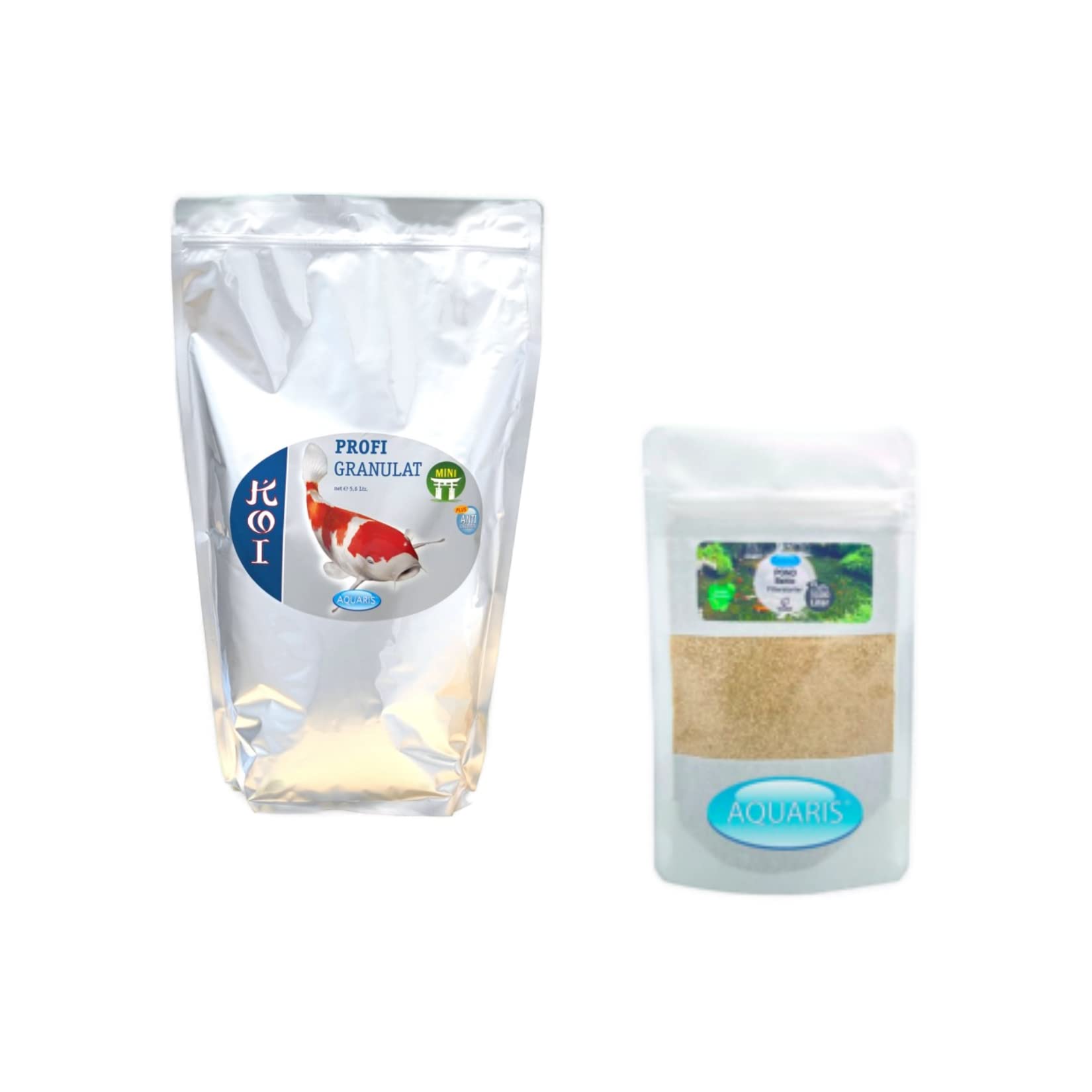 Aquaris economic Set Cuidado del Estanque y alimento koi para Peces en Crecimiento 2.010 kg