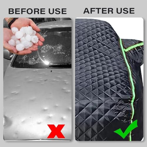 Bache anti grele Citroen DS4 en coton epais : protection premium