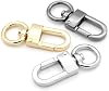 CRAFTMEMORE 4pcs Swivel Snap Hook Push Gate Lobster Clasps Quality Clips for Lanyard Purse Making VT237 - Pick Color (Gold)