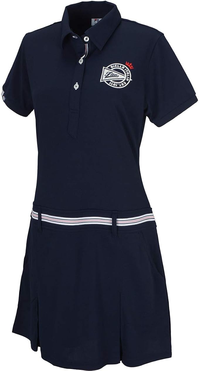 Amazon Co Jp フィラ ゴルフ レディス ワンピース nvll レディース Nv 日本 Ll 日本サイズ2l相当 服 ファッション小物