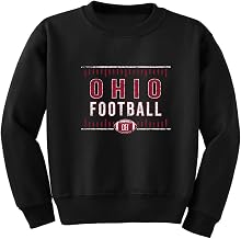 College Football Fan Shirt, Vintage Distressed Field, Retro USA Sports Unisex Boys Girls Crewneck Sweatshirt