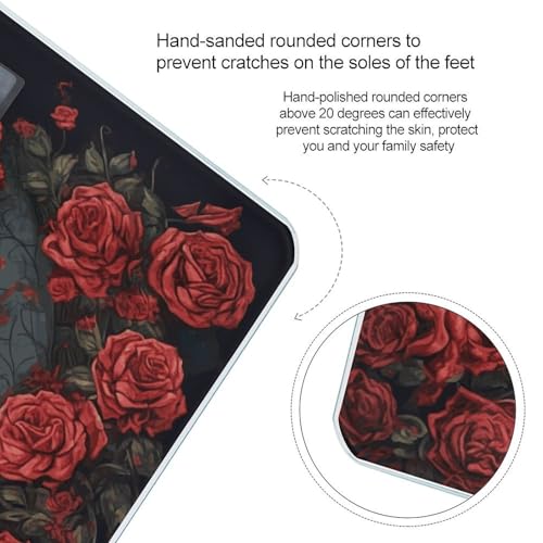 Báscula Digital de Baño Smart Skeleton with Roses miniatura 4