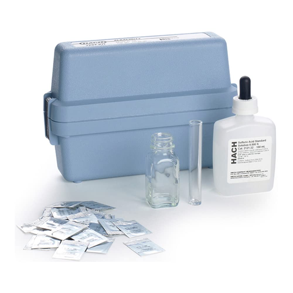 Hach 2314500 Alkalinity Test Kit, Model AL-TA