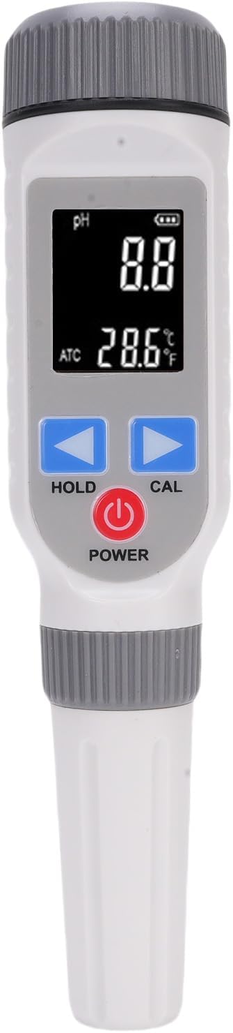 ZJchao Water Quality Meter with Temperature Compensation Digital Tester for Food Research Environments Testing Kit Aquarium Pool Pond Measurement Tool