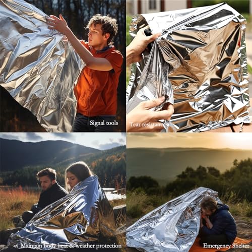 Survival-Blanket-Emergency-Mylar-Thermal-Blankets-Portable-space-blankets-survival-camping-emergency-blankets-suitability-for-camping-Bug-Out-Bag-survival-hiking-Orange-Green