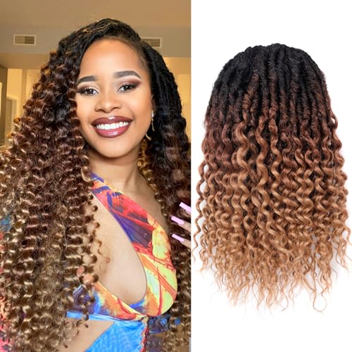 Toyotress Deep Wave Locs Crochet Hair - 14 Inch 8