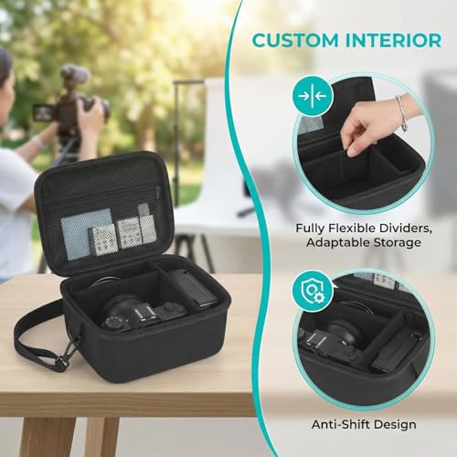 Funda grande para cámara 4K Vlogging jet black miniatura 4