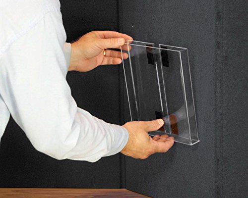 Trade Show Presentation Board, 4 Panels Fit 8-Foot Table, Double Sided, Choose with or Without Lights - Thumbnail 4