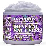 Dead Sea Collection Body Scrub with Lavender Oil and Dead Sea Salt – Hydrating & Moisturising, Softening & Nourishing with Botanical Oils (660g)