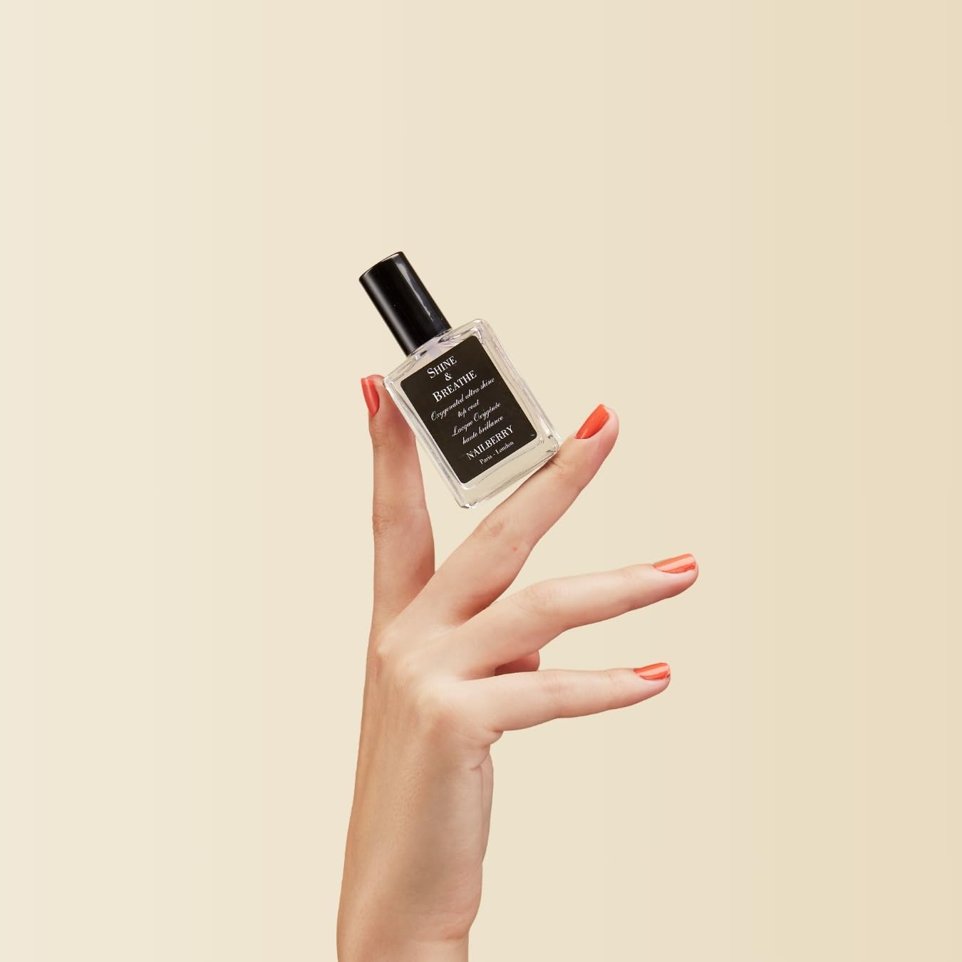 Nailberry l 'oxygene Shine e respirare top coat 15 ml