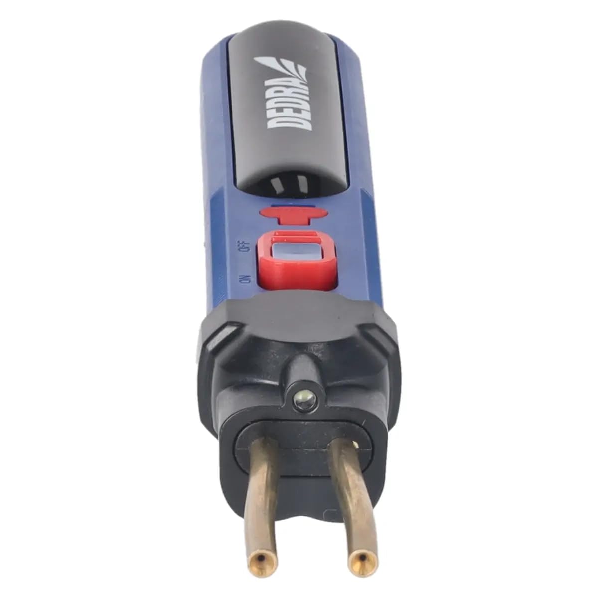 DEDRA Soudeuse Plastique Sans Fil 4V (DED7526) – Agrafeuse à Chaud Rechargeable 550°C – Kit de Réparation Rapide pour Pare-Chocs, Plastique Automobile et Ménager – Inclus 400 Agrafes