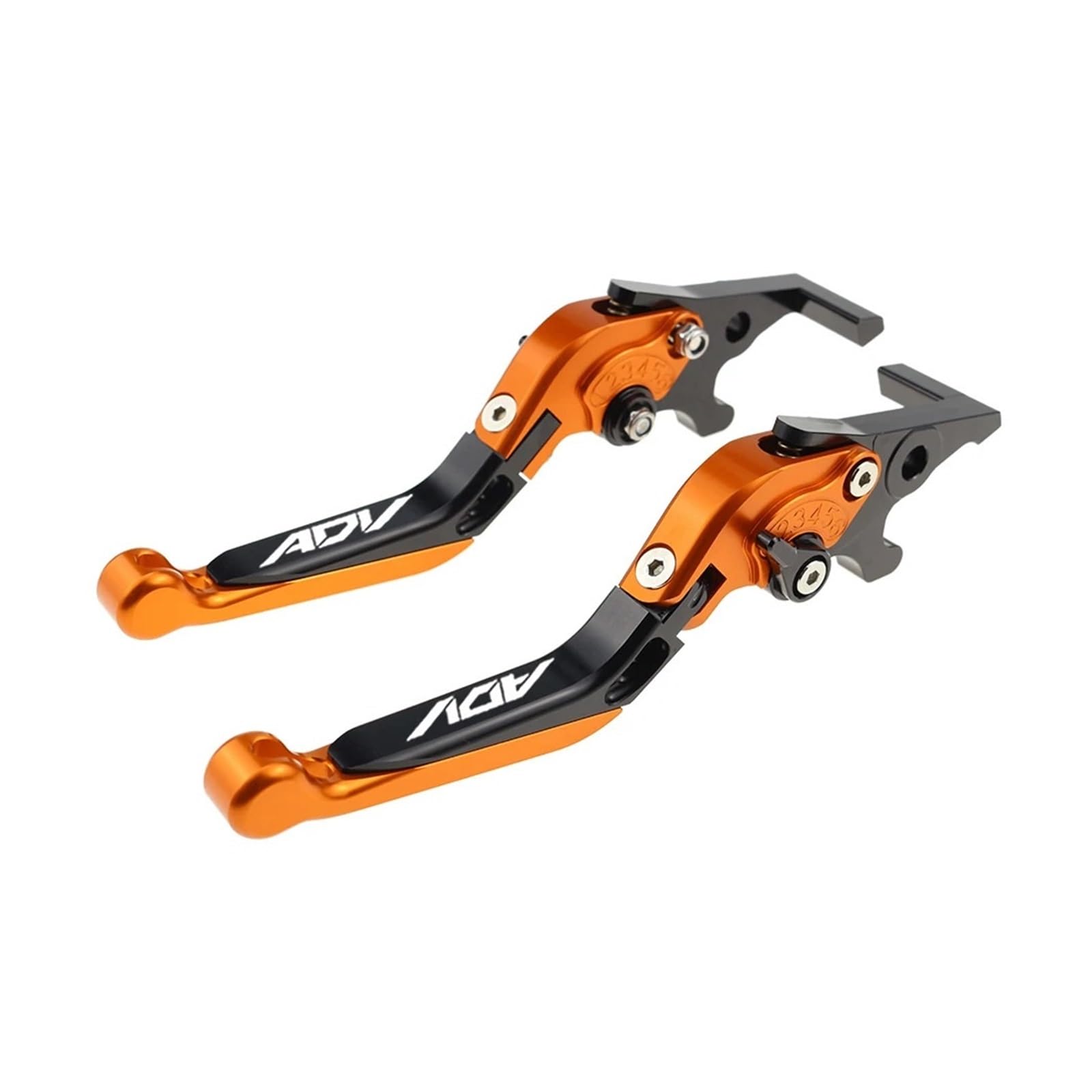 Yxbswbjd 32 Aluminum Alloy Folding Brake Lever For Adv350 Motorcycle Folding Extendable Brake Clutch Levers(32)