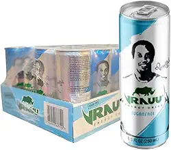 ENERGETICO VRAUU SUGAR FREE 250 ML, PACK 24 UNID