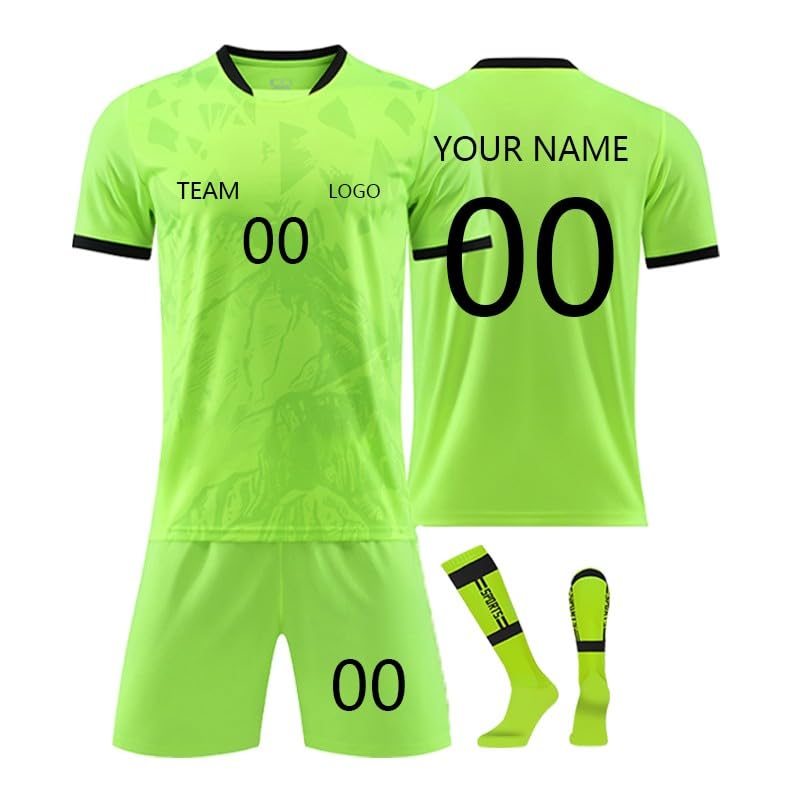 Genérico Camiseta Futbol Conjunto de Camiseta para niños, Camiseta de fútbol para niños, Camiseta de fútbol para niños, Camiseta de fútbol, Camiseta Deportiva para niño, Camiseta de fútbol J224