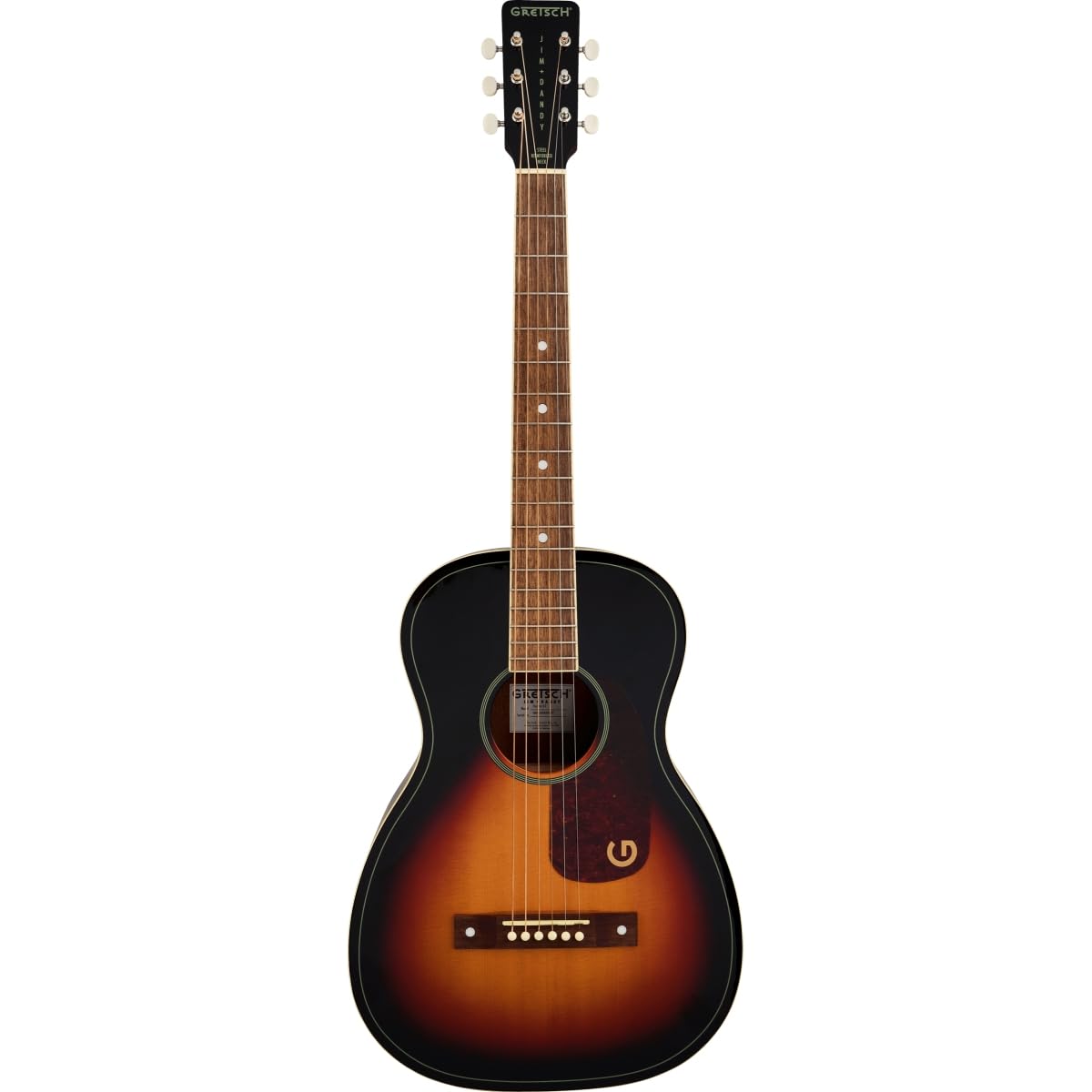 Gretsch Limited-edition Jim Dandy Parlor Solid Top Acoustic Guitar - Heritage Burst