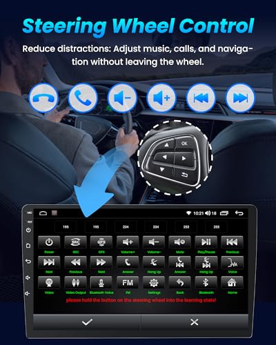 Image of Car Radio for Toyota Corolla 2009-2013: Upgrade Android 15
