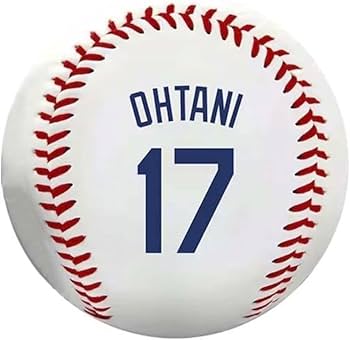 Amazon.co.jp: 大谷翔平 #17 ボール 縫い糸 レッド ロサンゼルス