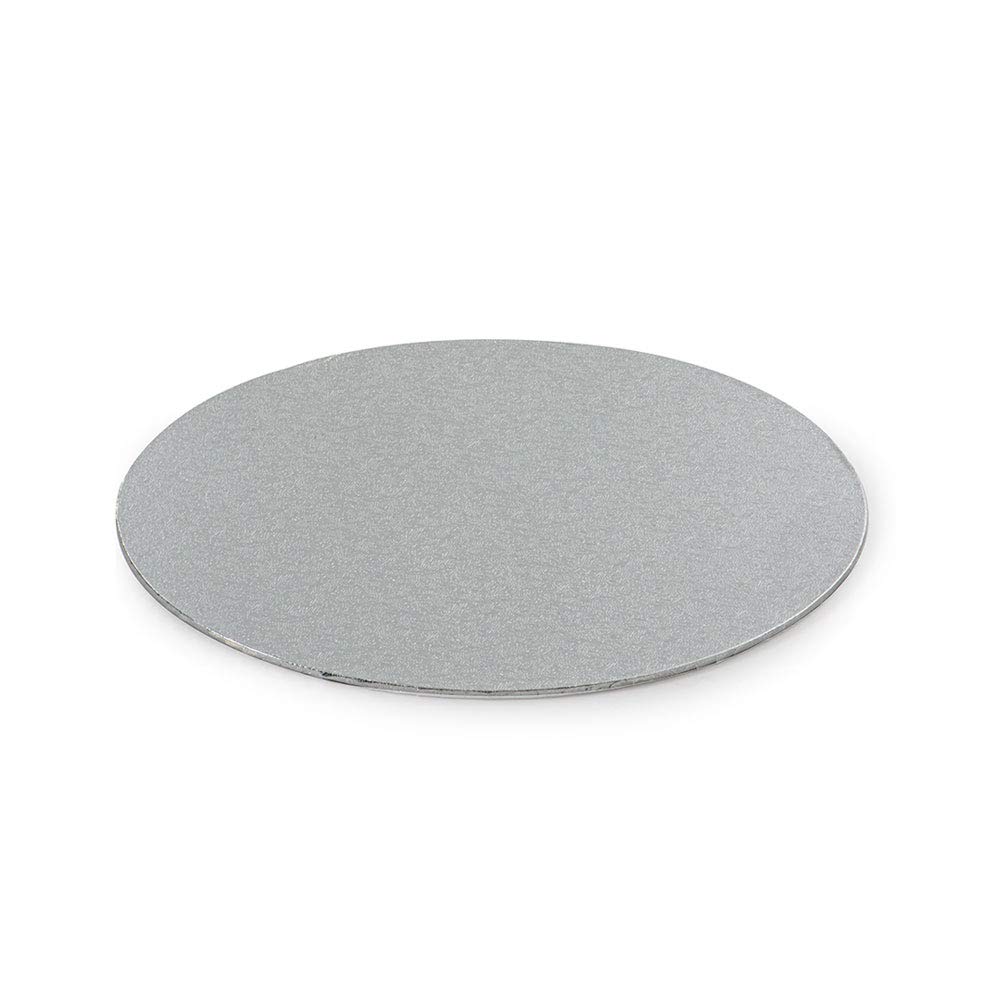 DECORA 0931305 Thin Cake Board Silver Ø 28 Cm H 3 Mm 11'