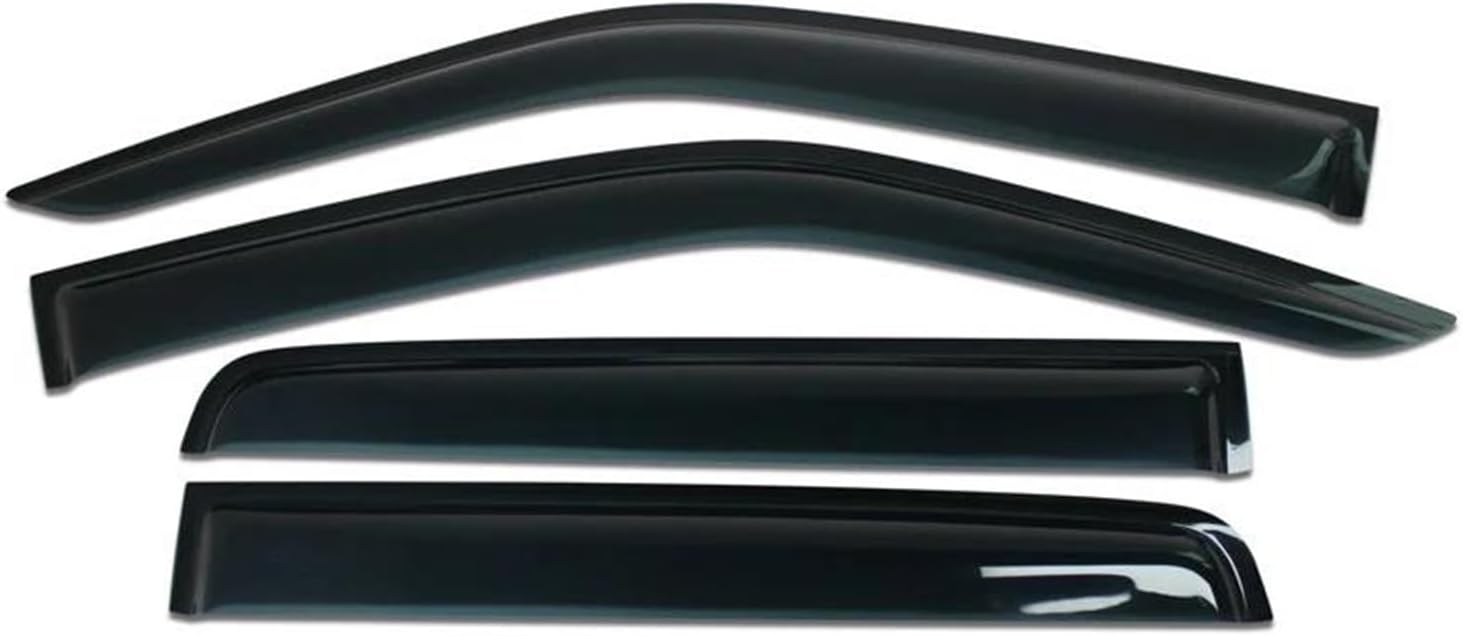 Wind Deflectors Set For Isuzu For D-max For Dmax 2020 2021 2022 2023 2024 2025 Window Trim Accessories Car Visor Weathershield Wind Rain Guard Shade Window Visor
