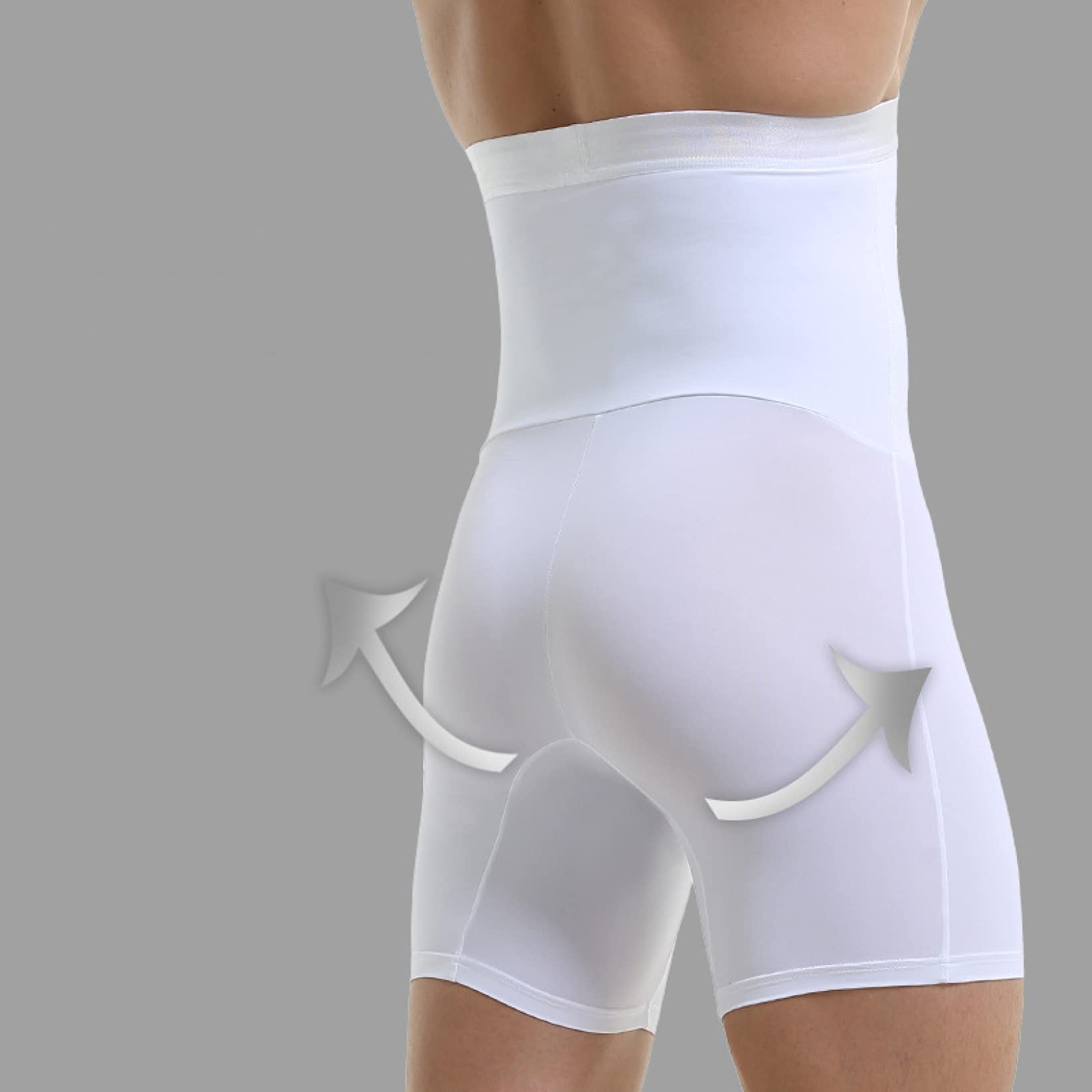 bokserki modelują dla mężczyzn wyszczuplanie ud butt lifter urządzenie do modelowania sylwetki, majtki z wysokim stanem bielizna
