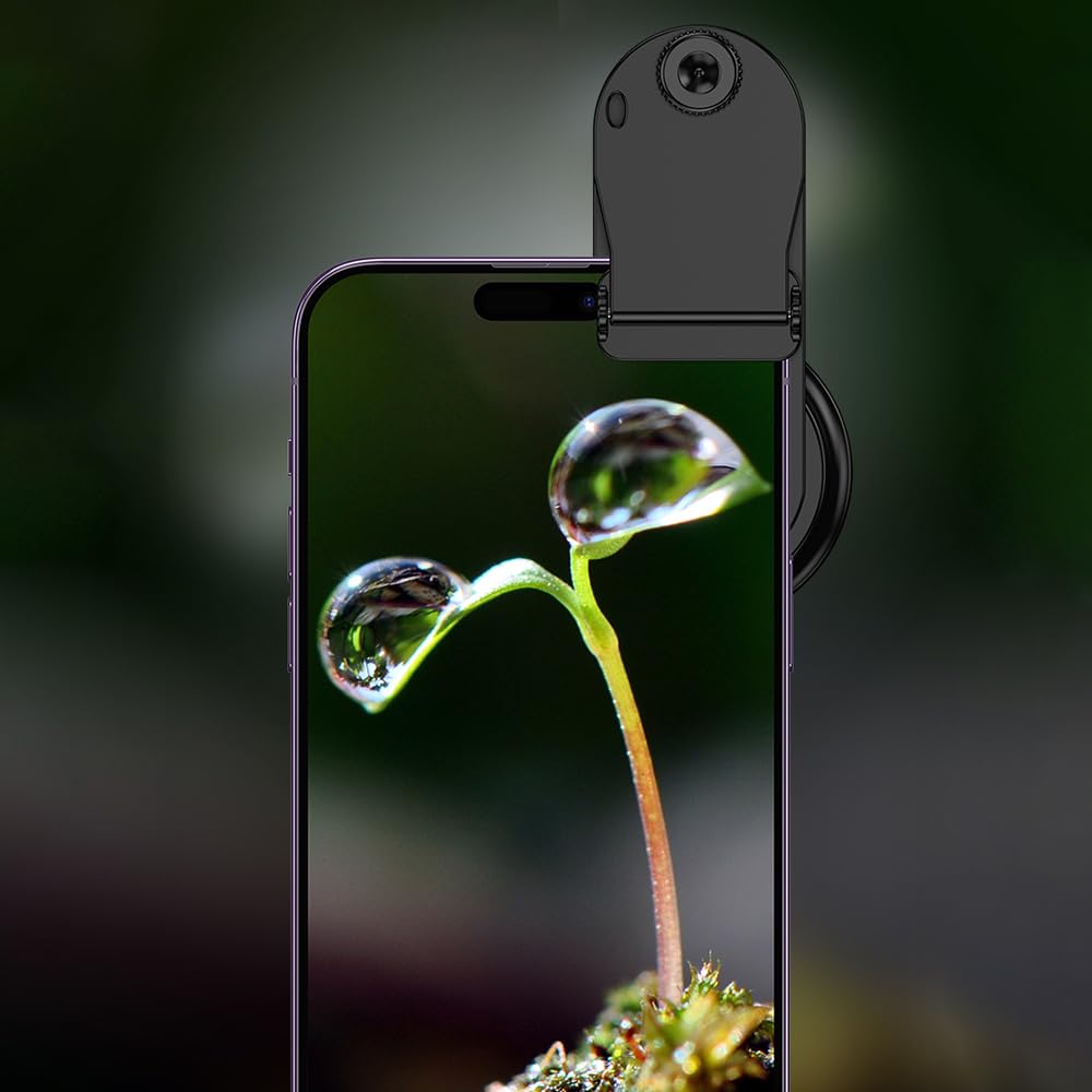 Andoer Handyobjektiv Makro-Linse Für Smartphone 4k High Definition Mit Telefonclip Kompatibel Mit Android Smartphone Iphone 15/14/13/12 Max/Xr/X/8
