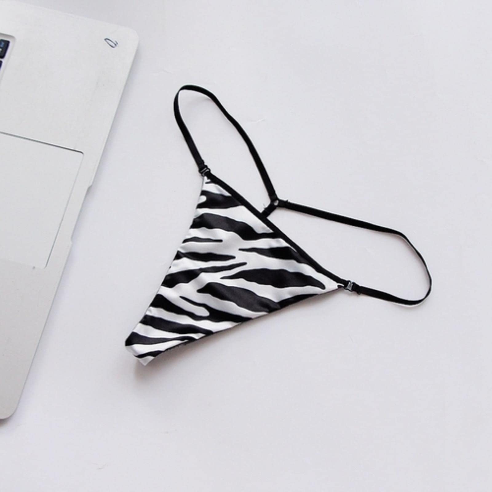 Sexy Women's tangingrina de Tallas de Tallas de Mujer Impresa Camo/Zebra/Leopard G-String Pink Women's Seamless Lingerie 20pcs