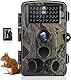 FunKind Wildkamera, 4K 50MP Wildtierkamera mit Bewegungsmelder Nachtsicht, IP65 Wasserdicht, Weitwinkel 120 °, Unsichtbare Infrarot-Nachtsichtkamera mit 32 GB SD