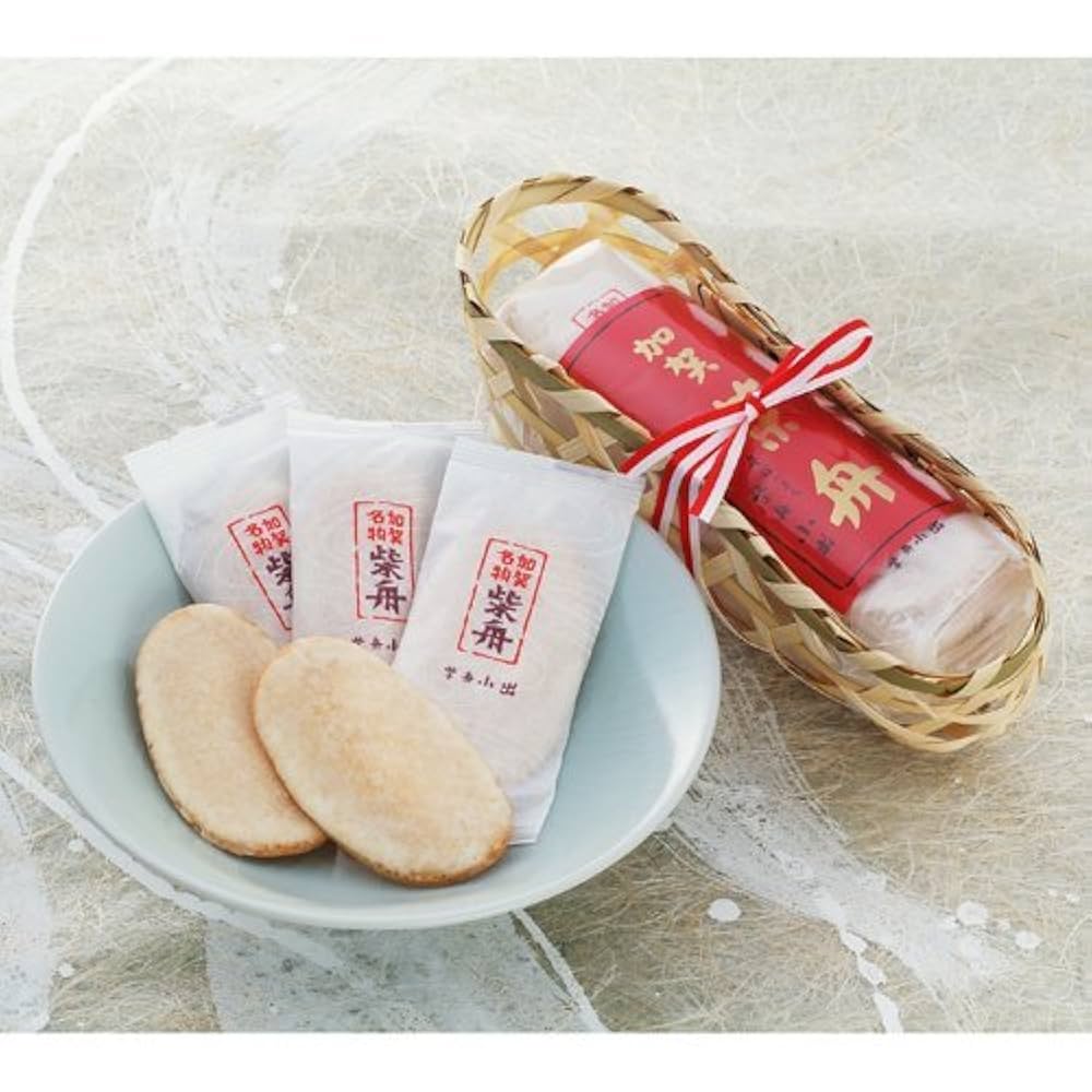 Amazon.co.jp: 柴舟小出 柴舟 10枚入(竹籠入) : 食品・飲料・お酒