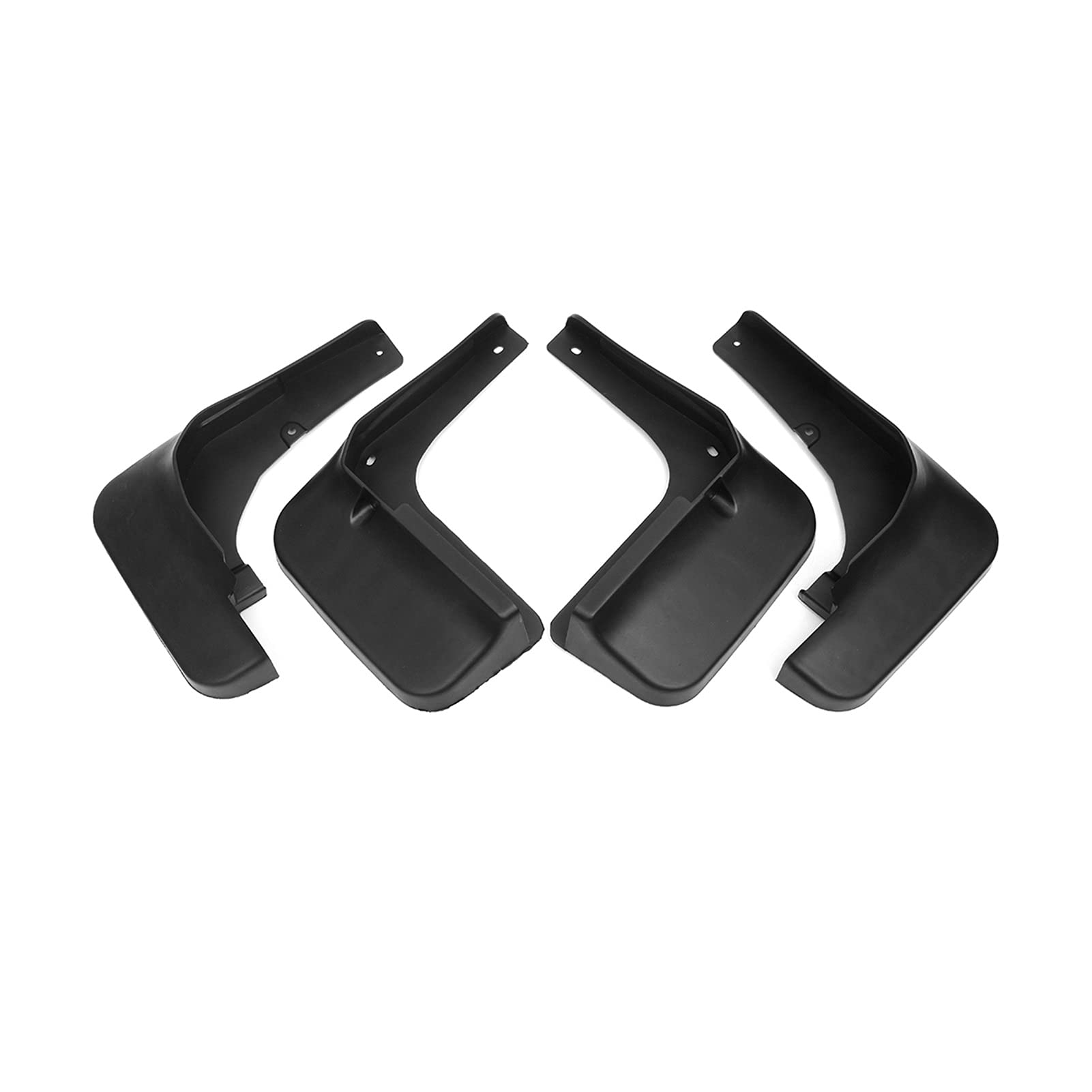 CAREG Fallato Fallato Auto Parafango Fender Splash Guards Mudflap Fango Guardia Compatibile con Toyota Highlander/Kluger 2011 2012 2013